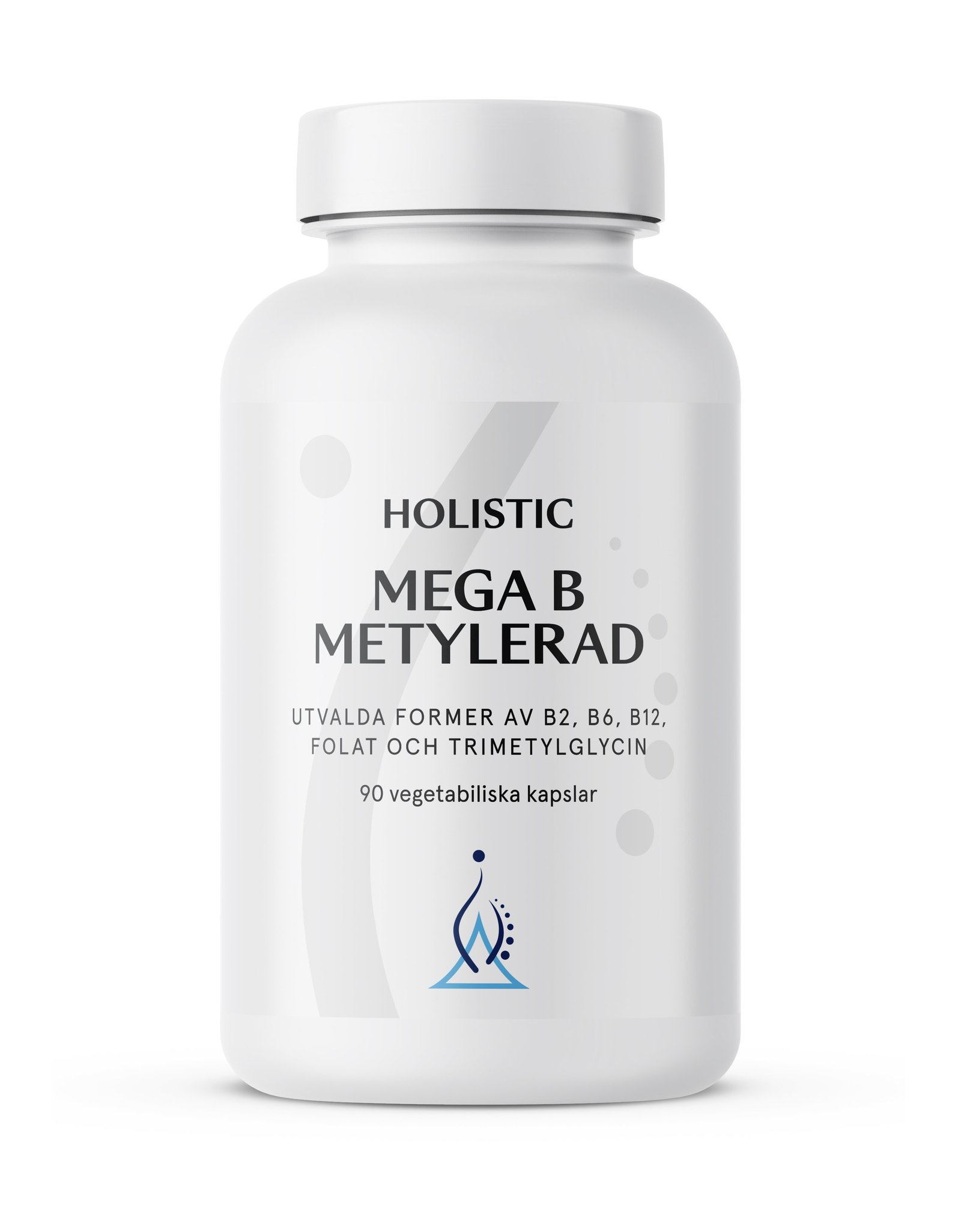 Holistic Mega B Metylerad 90 kapslar