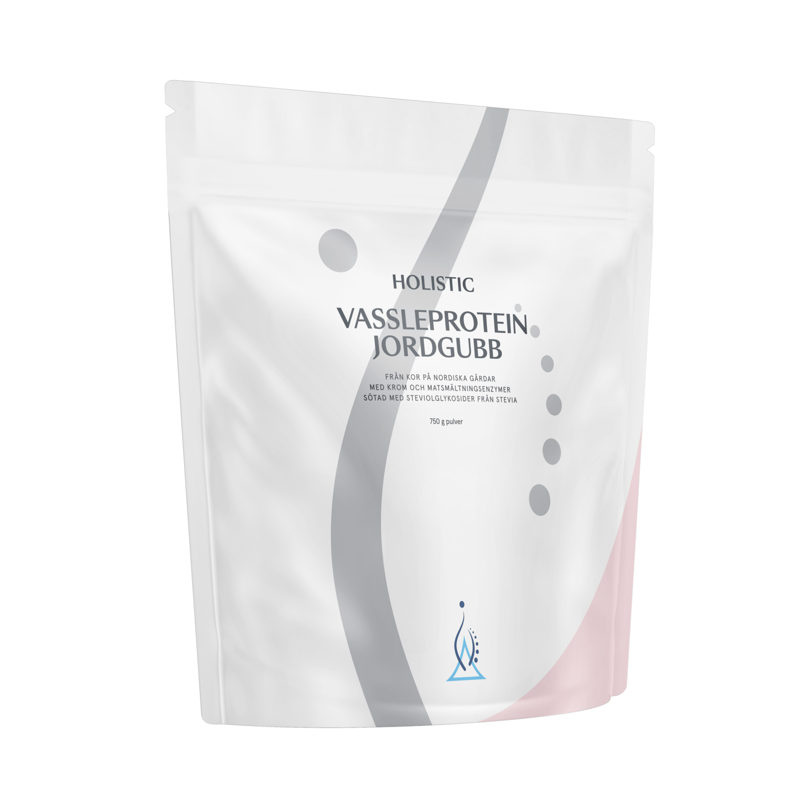 Holistic Vassleprotein Jordgubb 750 g