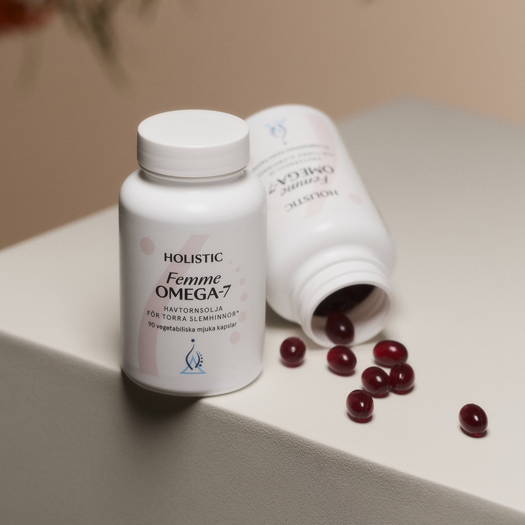 Holistic Femme Omega-7 Havtornsolja 90 kapslar