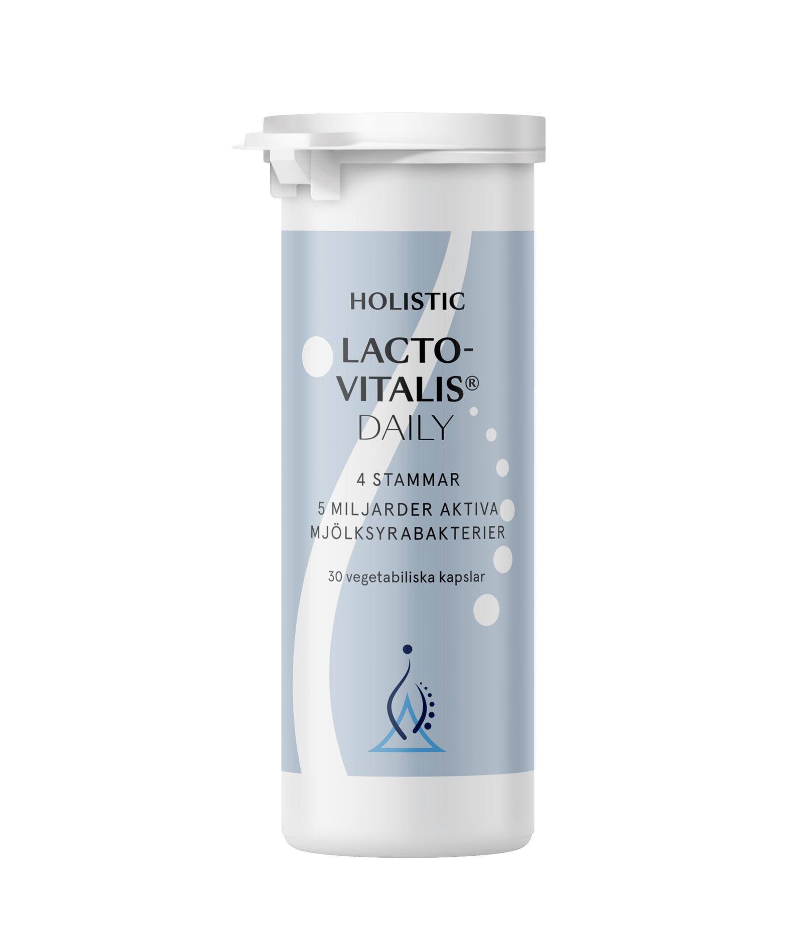 Holistic Lactovitalis®Daily 5 miljarder Mjölksyrabakterier 30 vegetabiliska kapslar