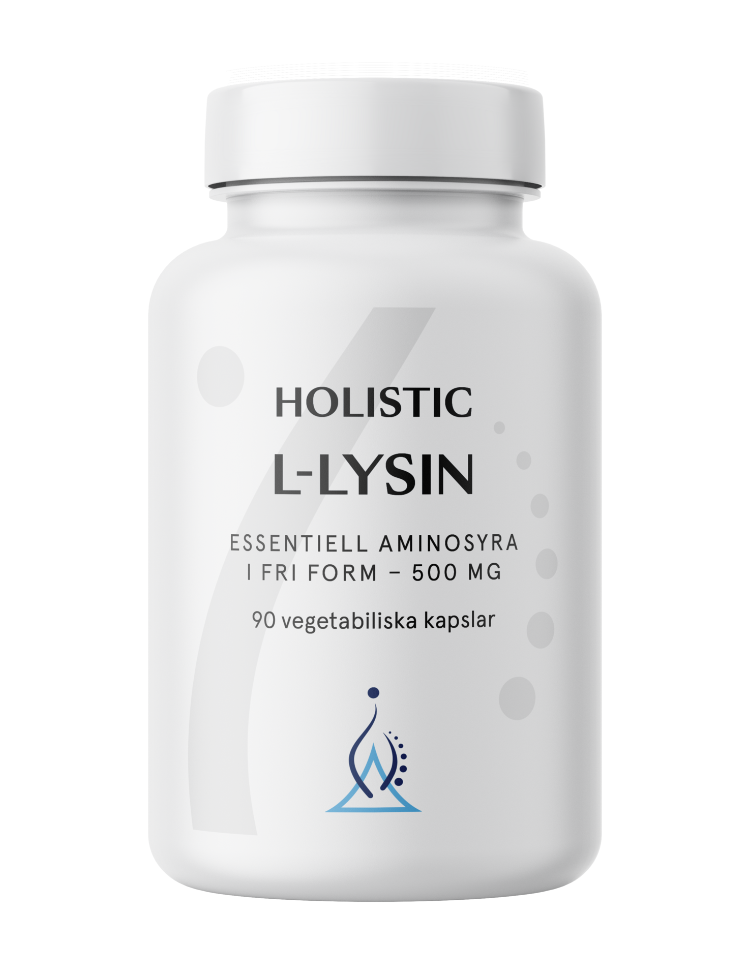 Holistic L-lysin 500 mg 90 Vegetabiliska kapslar