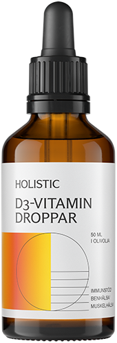 Holistic D3-vitamindroppar 50 ml