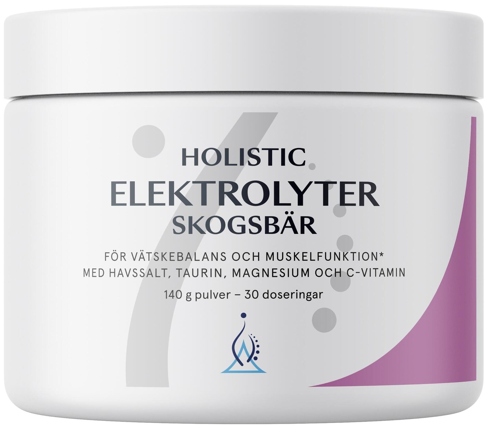 Holistic Elektrolyter Skogsbär 140 g