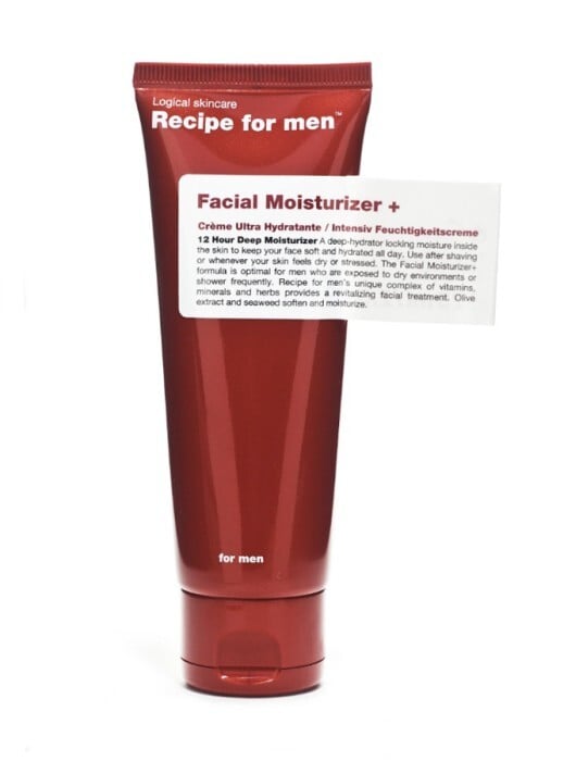 Recipe for men Facial Moisturizer + 75 ml