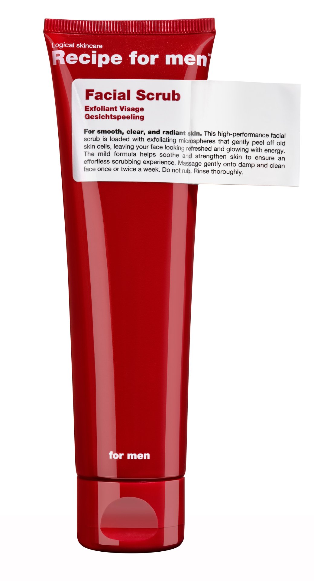 Recipe for men Facial Scrub 100 ml