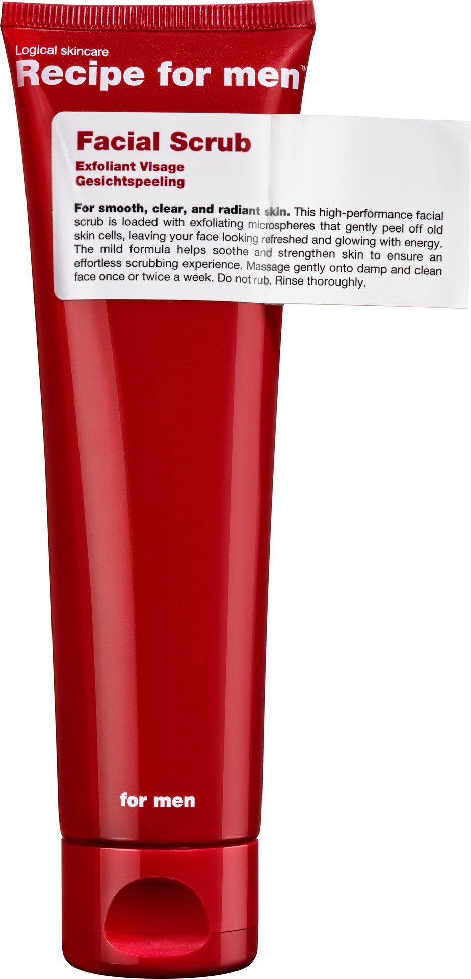 Recipe for men Facial Scrub 100 ml