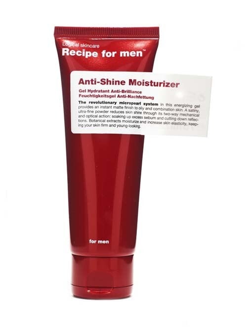 Recipe for men Anti-Shine Moisturizer 75 ml