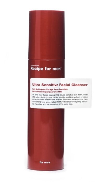 Recipe for men Ultra Sensitive Facial Cleanser 100 ml