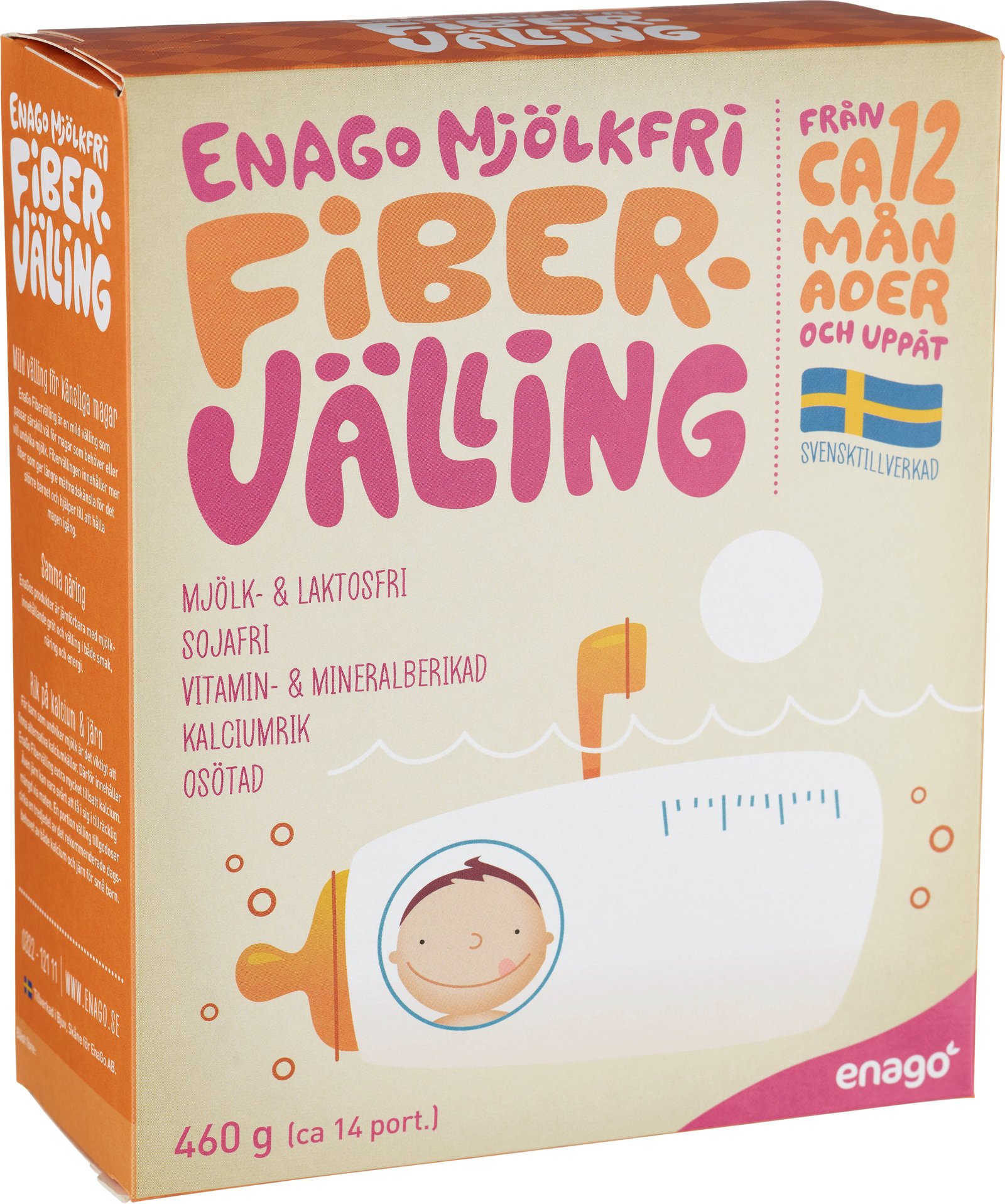 EnaGo Mjölkfri Fibervälling 460 g