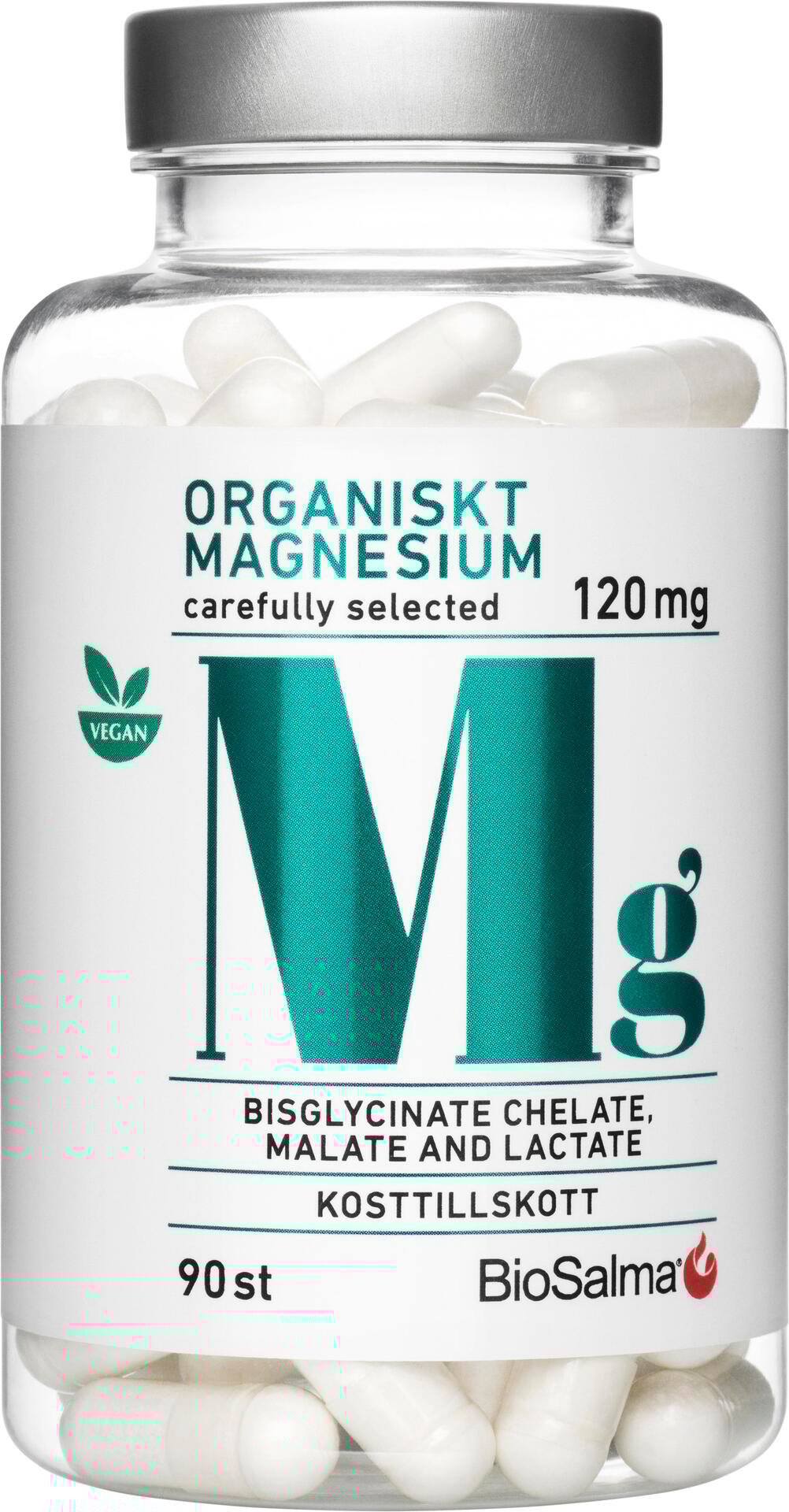 BioSalma Organiskt Magnesium 120 mg
