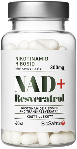 BioSalma NAD+ 300mg +Reservatrol 60 st