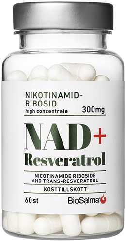 BioSalma NAD+ 300mg +Reservatrol 60 st