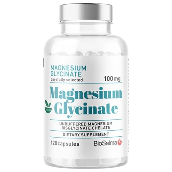 BioSalma Magnesium Glycinate 120 kapslar