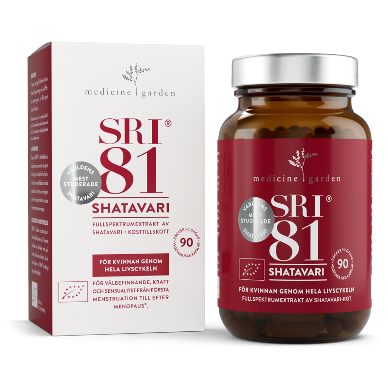 MedicineGarden SRI81 Shatavari EKO 90 kapslar