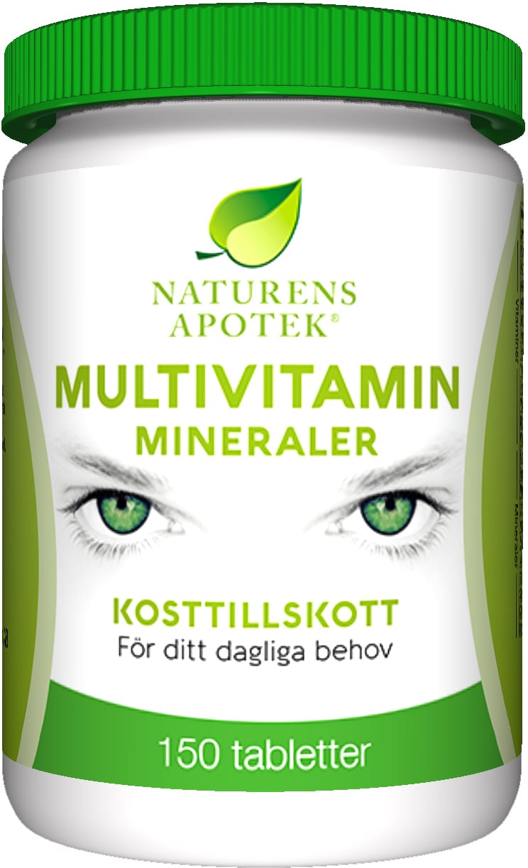 Naturens Apotek Multivitamin Mineraler 150 st