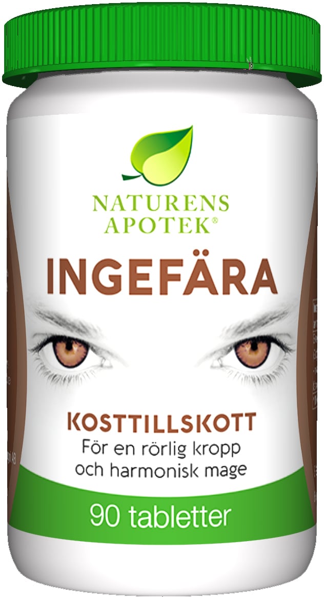 Naturens Apotek Ingefära 90 tabletter