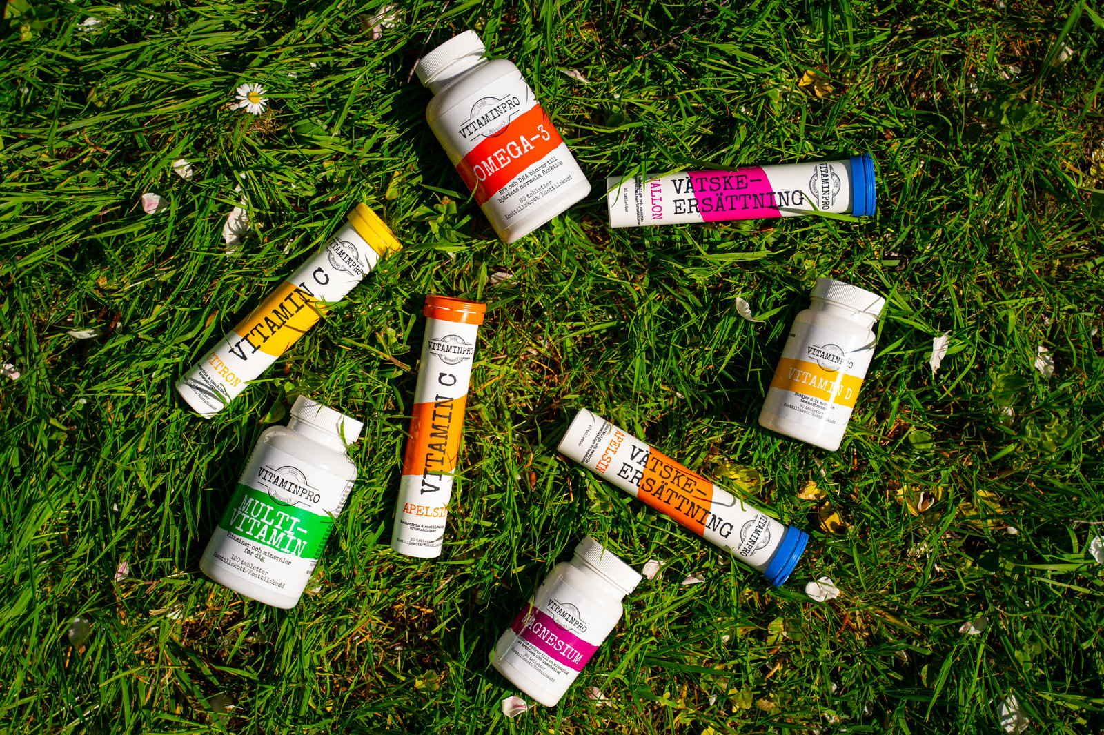 Vitaminpro Vätskeersättning Brus Hallon 20 st