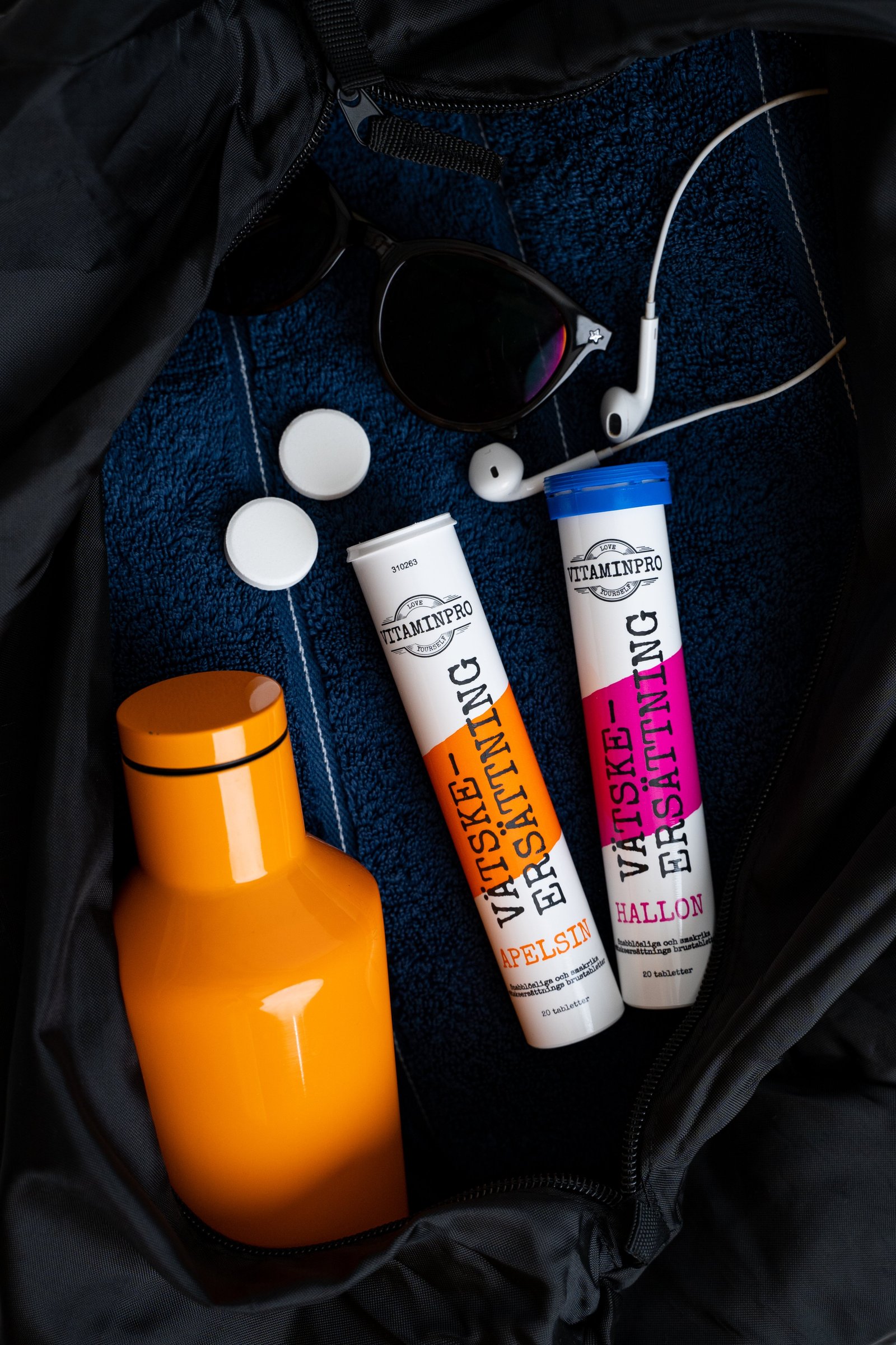 Vitaminpro Vätskeersättning Brus Apelsin 20 st