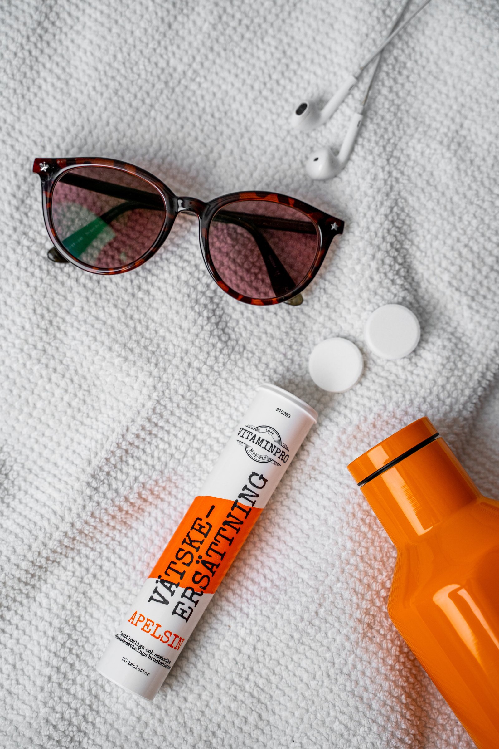 Vitaminpro Vätskeersättning Brus Apelsin 20 st