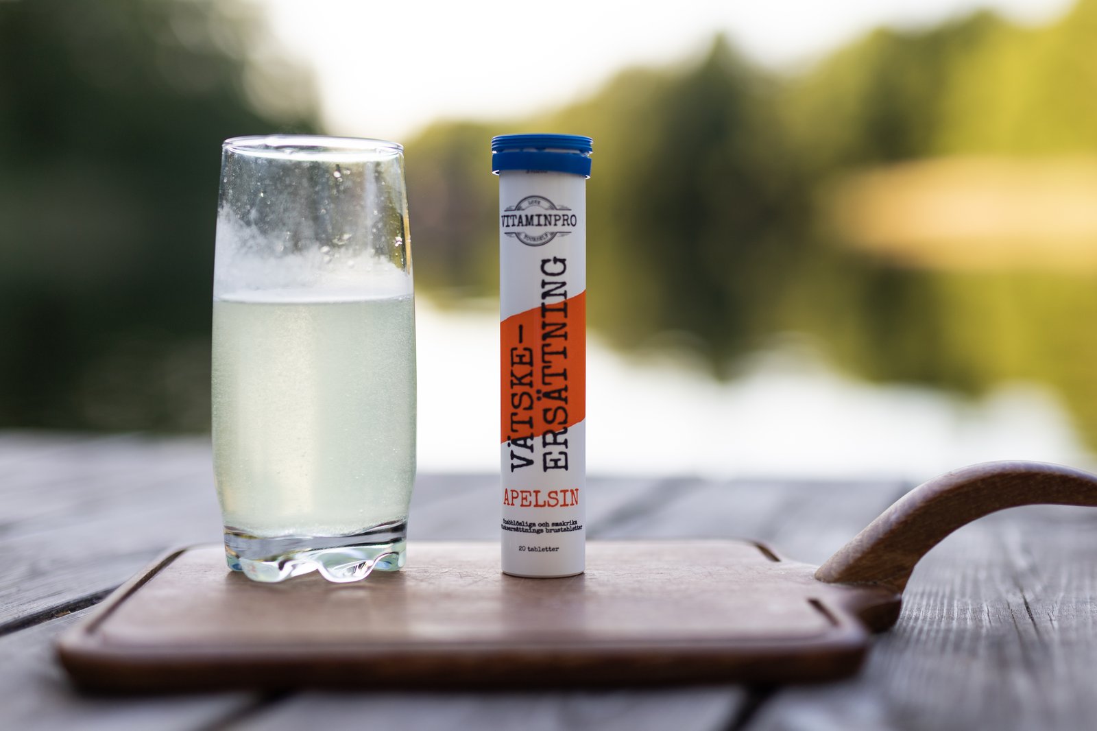 Vitaminpro Vätskeersättning Brus Apelsin 20 st
