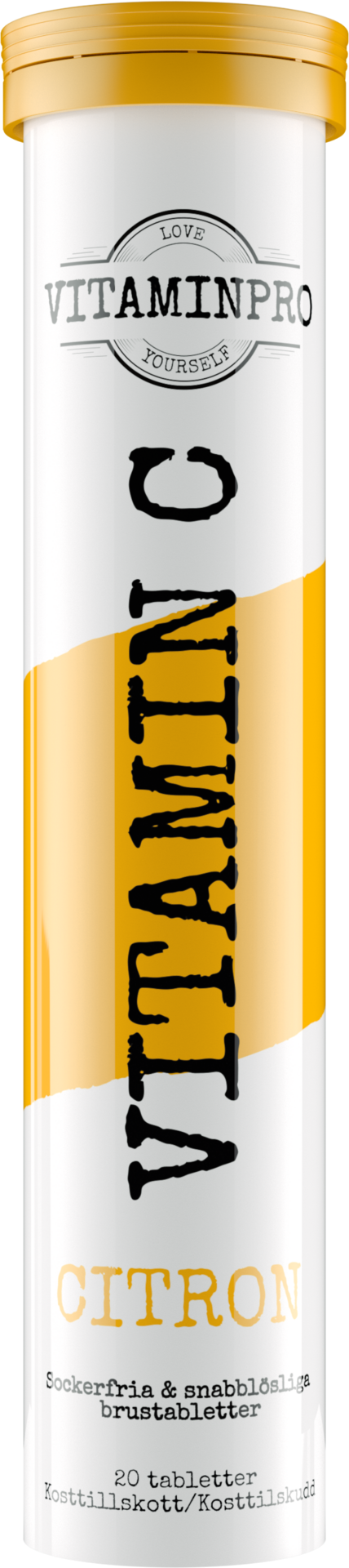 Vitaminpro C-vitamin Brus Citron 20 st