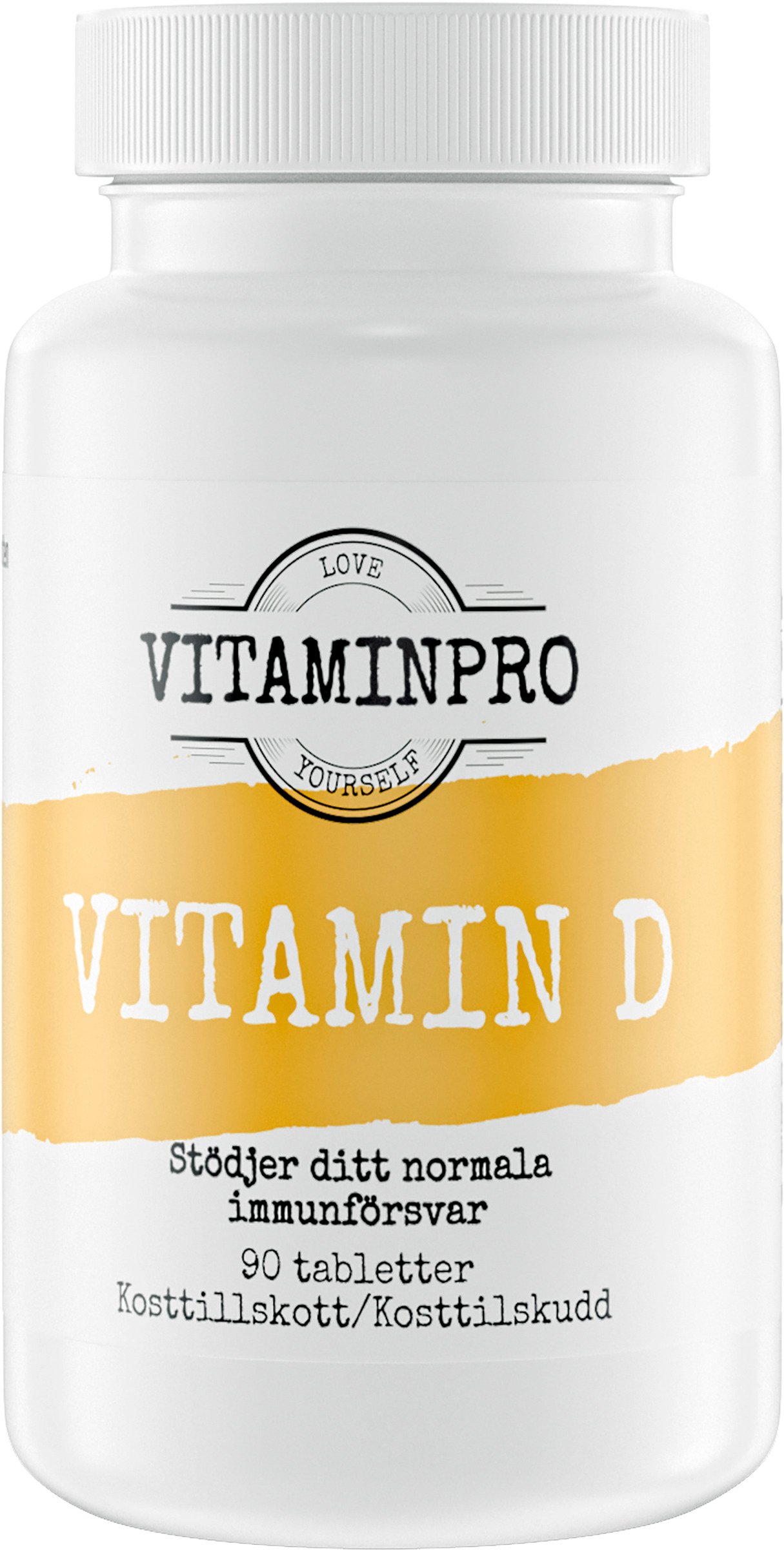 Vitaminpro D-vitamin 90 tabletter