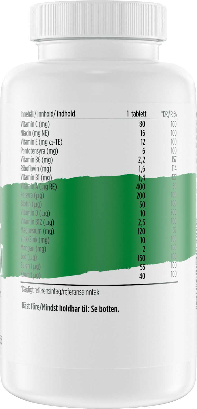 Vitaminpro Multivitamin 120 tabletter