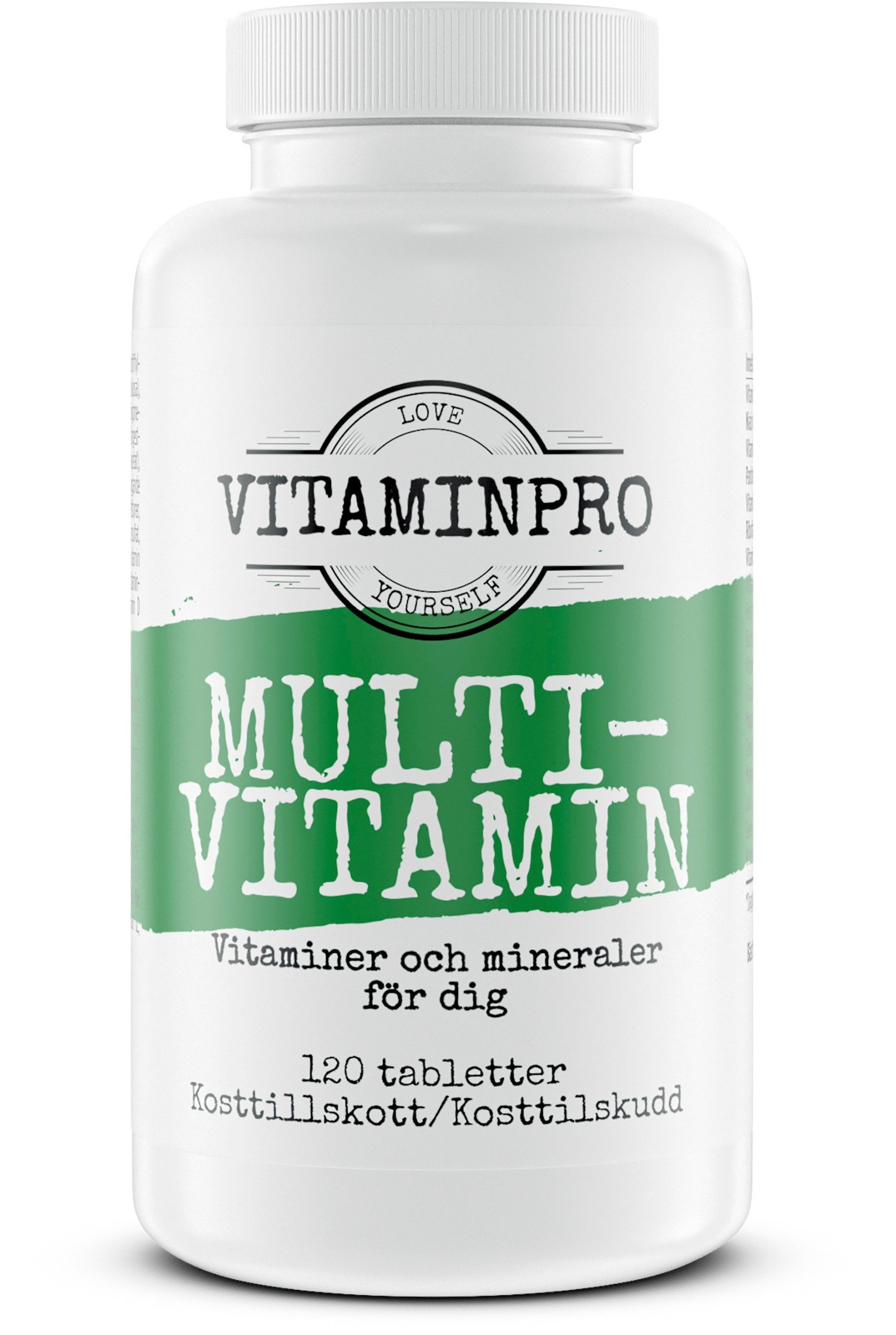 Vitaminpro Multivitamin 120 tabletter