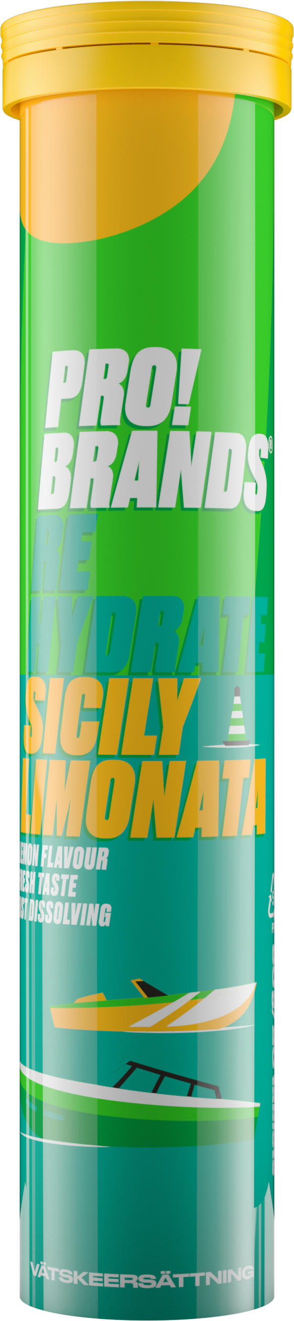 ProBrands Rehydrate Effervescent Sicily Limonata 20 tabletter
