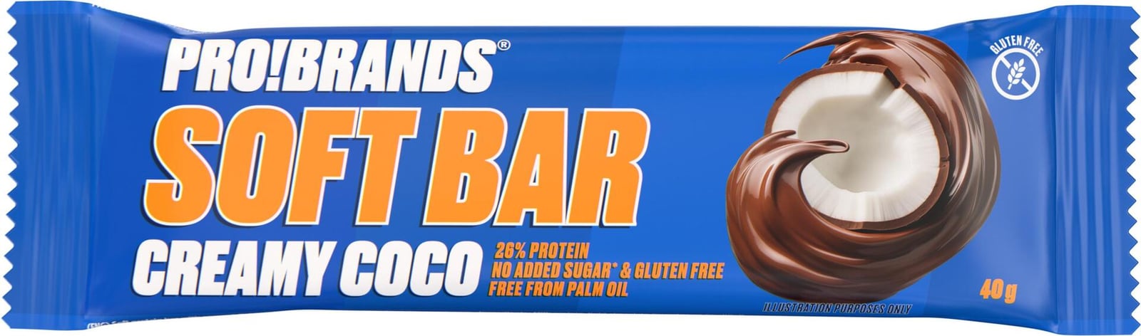 Probrands Softbar Creamy Coco 40g