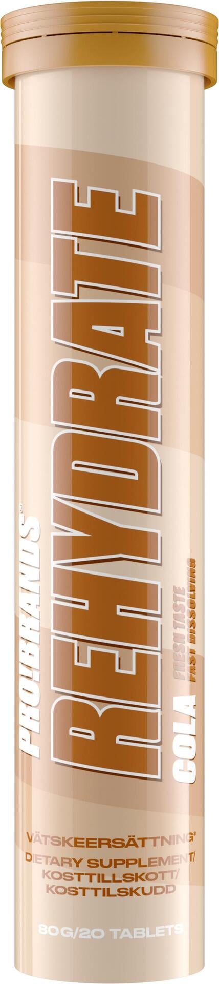 ProBrands Rehydrate Effervescent Cola 20 brustabletter