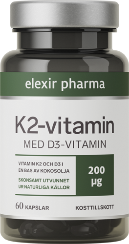 Elexir Pharma Vitamin K2 60 kapslar