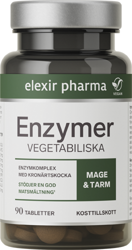 Elexir Pharma Matsmältningsenzymer 90 tabletter