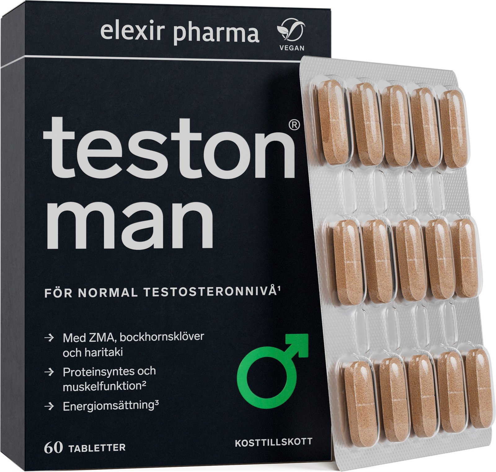 Elexir Pharma Teston Man Balans 60 tabletter