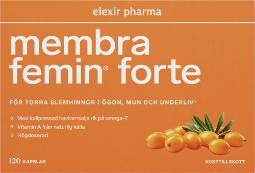 Elexir Pharma Membra Femin Forte 120 kapslar