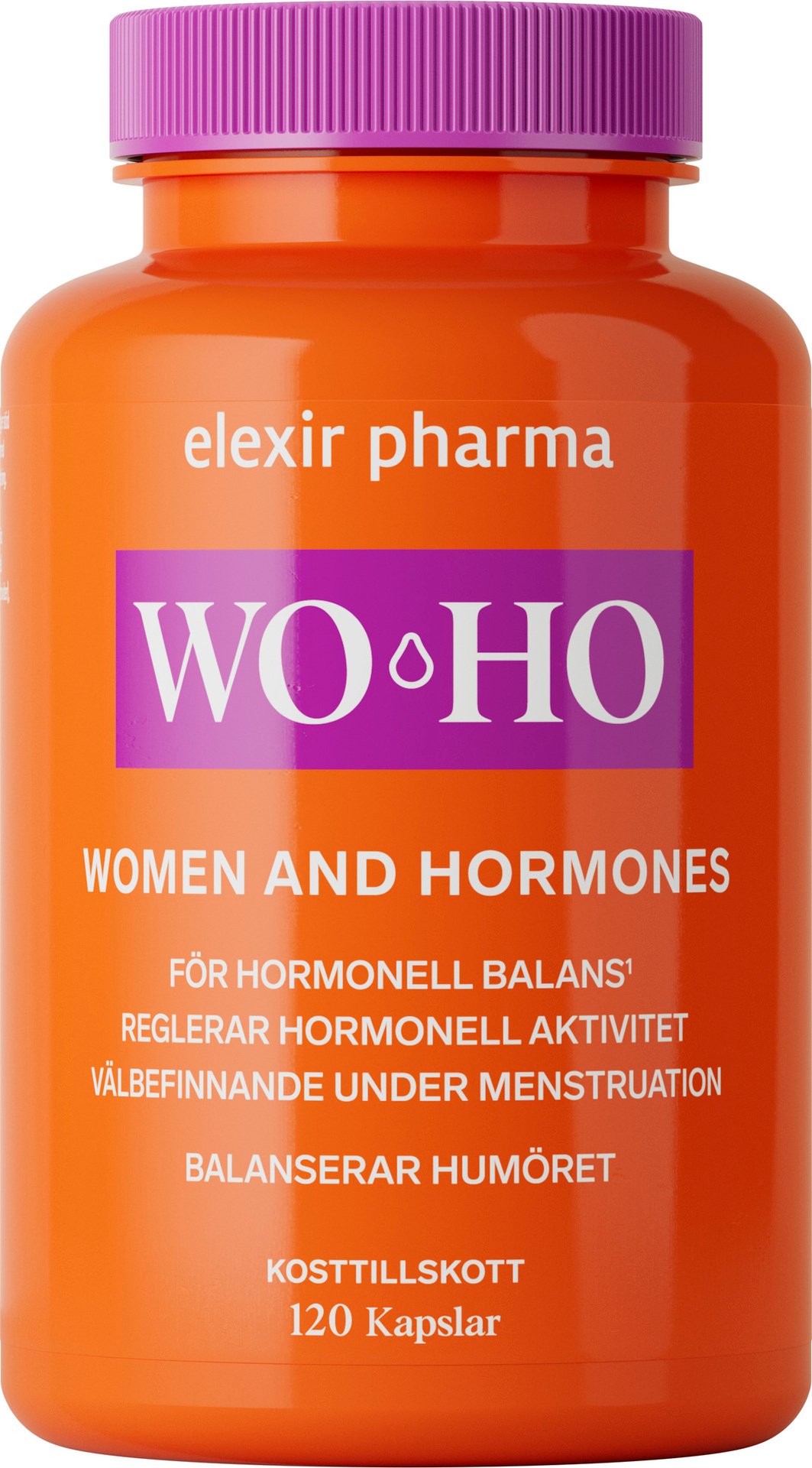 Elexir Pharma WO-HO Women & Hormones 120 kapslar