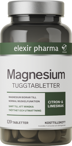 Elexir Pharma Magnesium Tuggtabletter 120 st