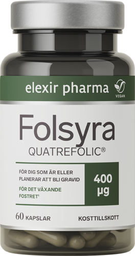 Elexir Pharma Folsyra 60 kapslar