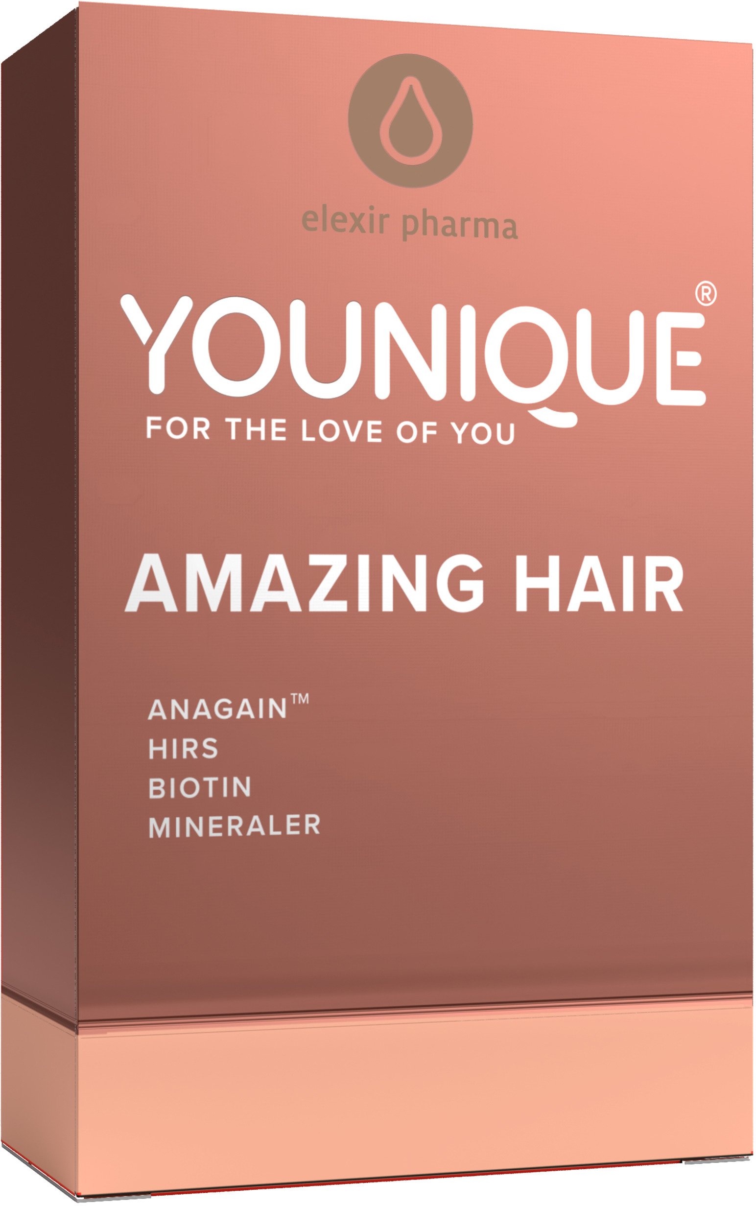 Elexir Pharma Younique Amazing Hair 60 tabletter