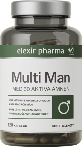 Elexir Pharma Multi Man 120 kapslar