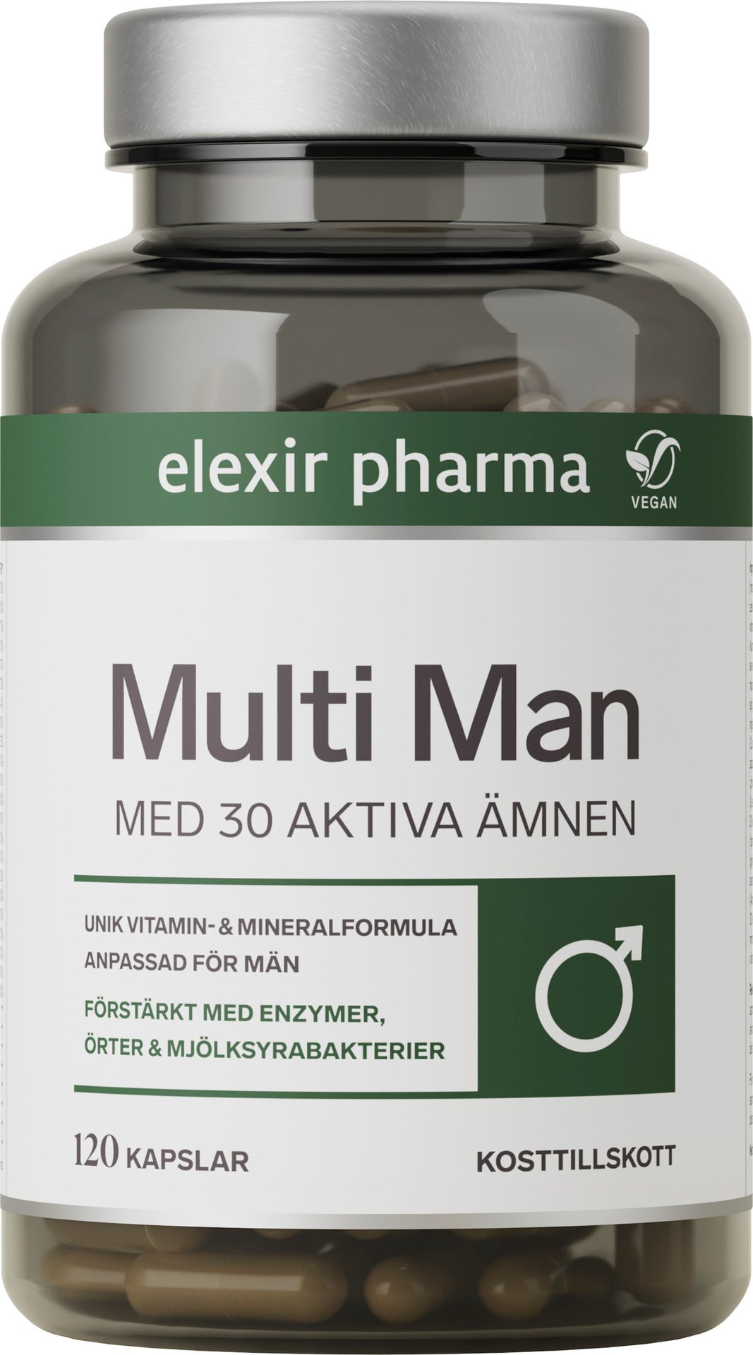 Elexir Pharma Multi Man 120 kapslar
