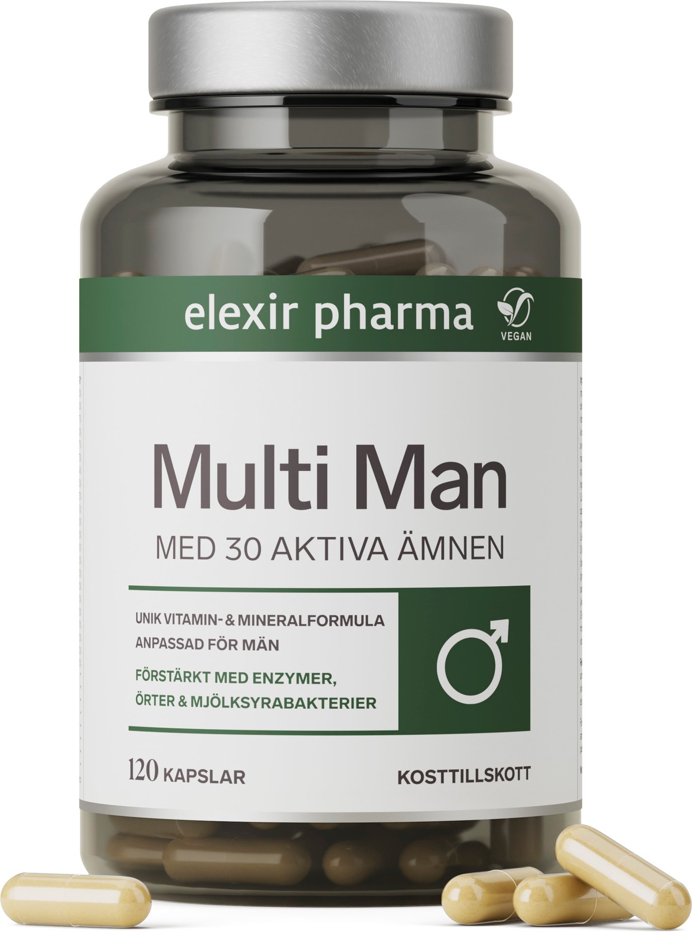 Elexir Pharma Multi Man 120 kapslar