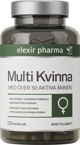 Elexir Pharma Multi Kvinna 120 kapslar