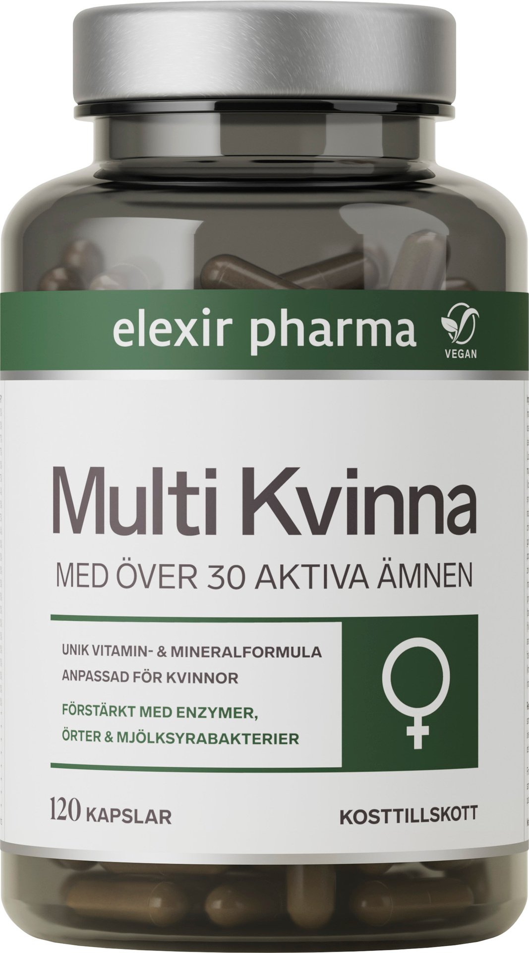 Elexir Pharma Multi Kvinna 120 kapslar