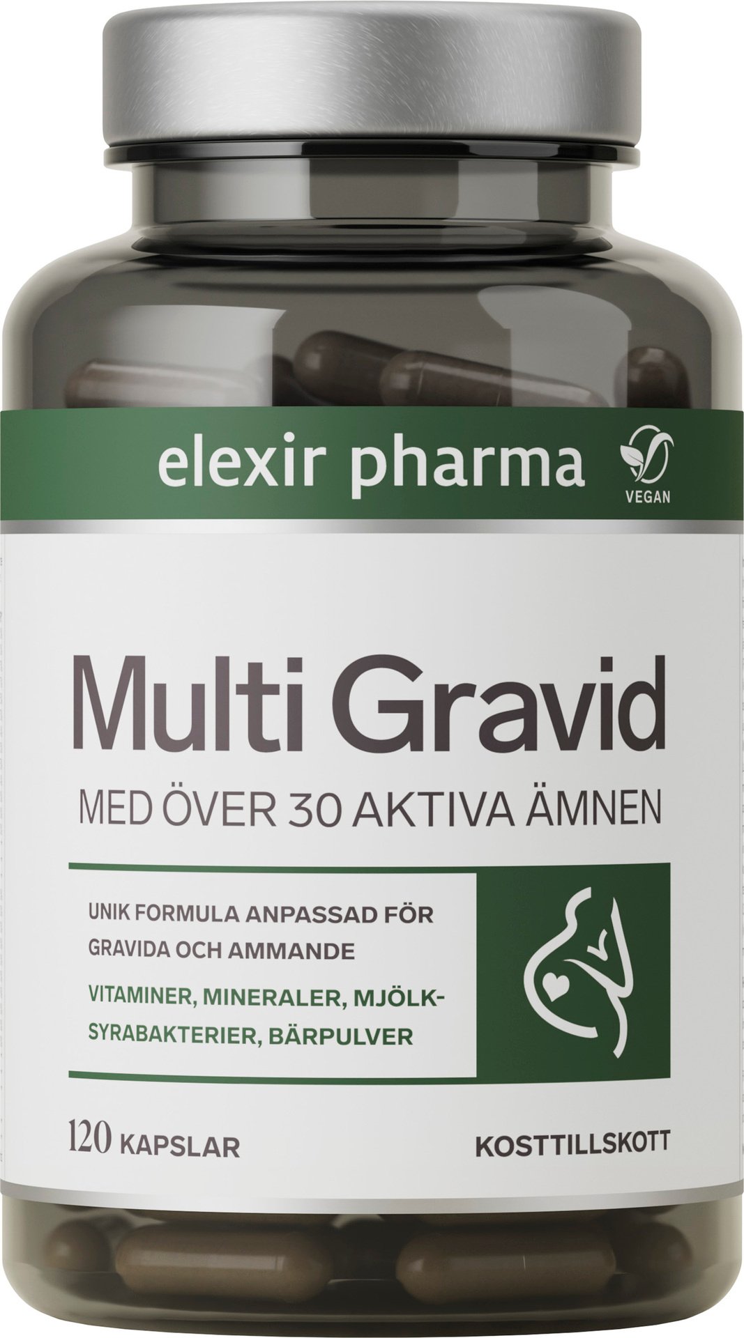 Elexir Pharma Multi Gravid 120 kapslar