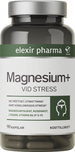 Elexir Pharma Magnesium+ Vid stress 90 st