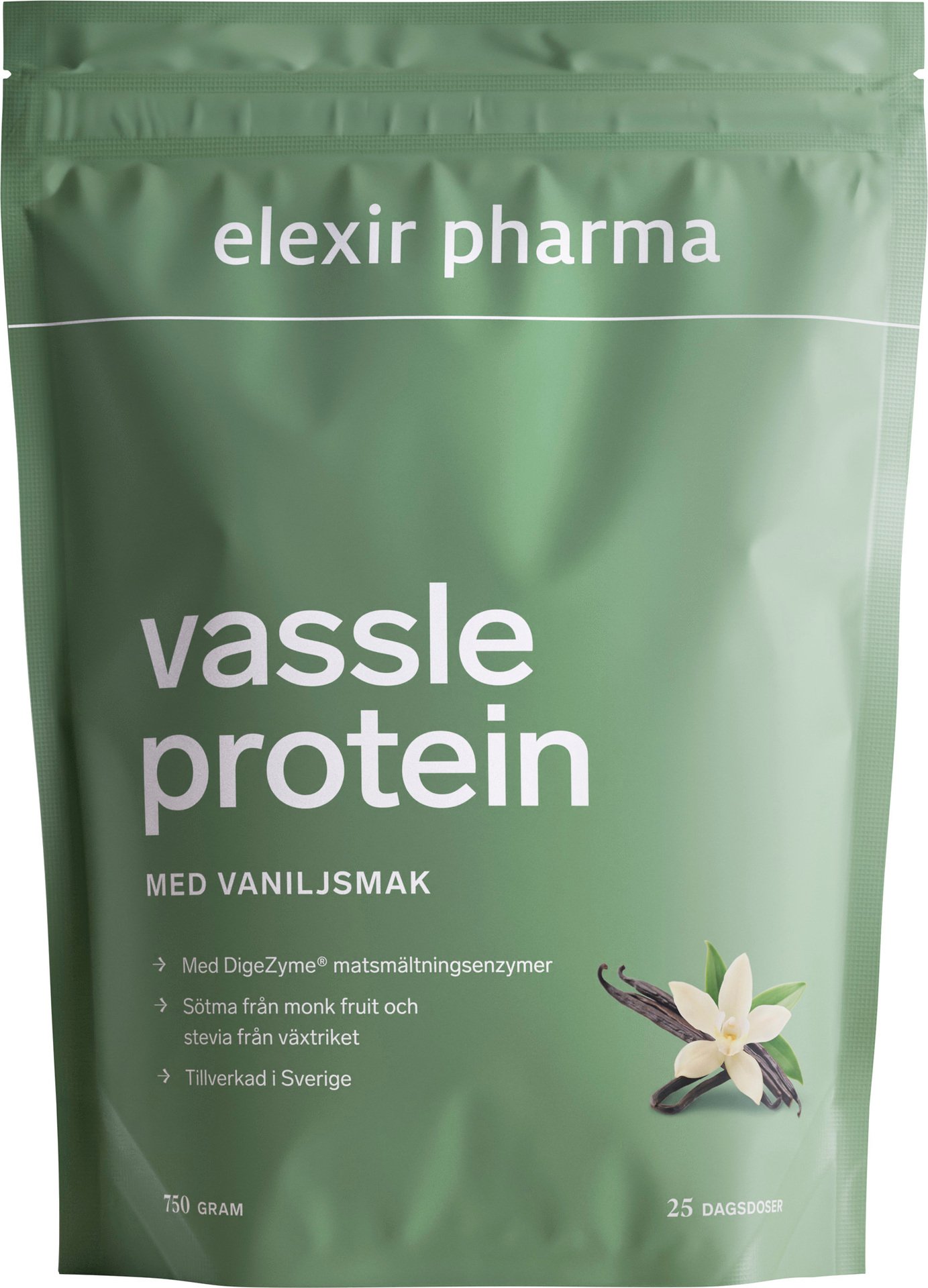 Elexir Pharma Vassleprotein Vanilj 750 g
