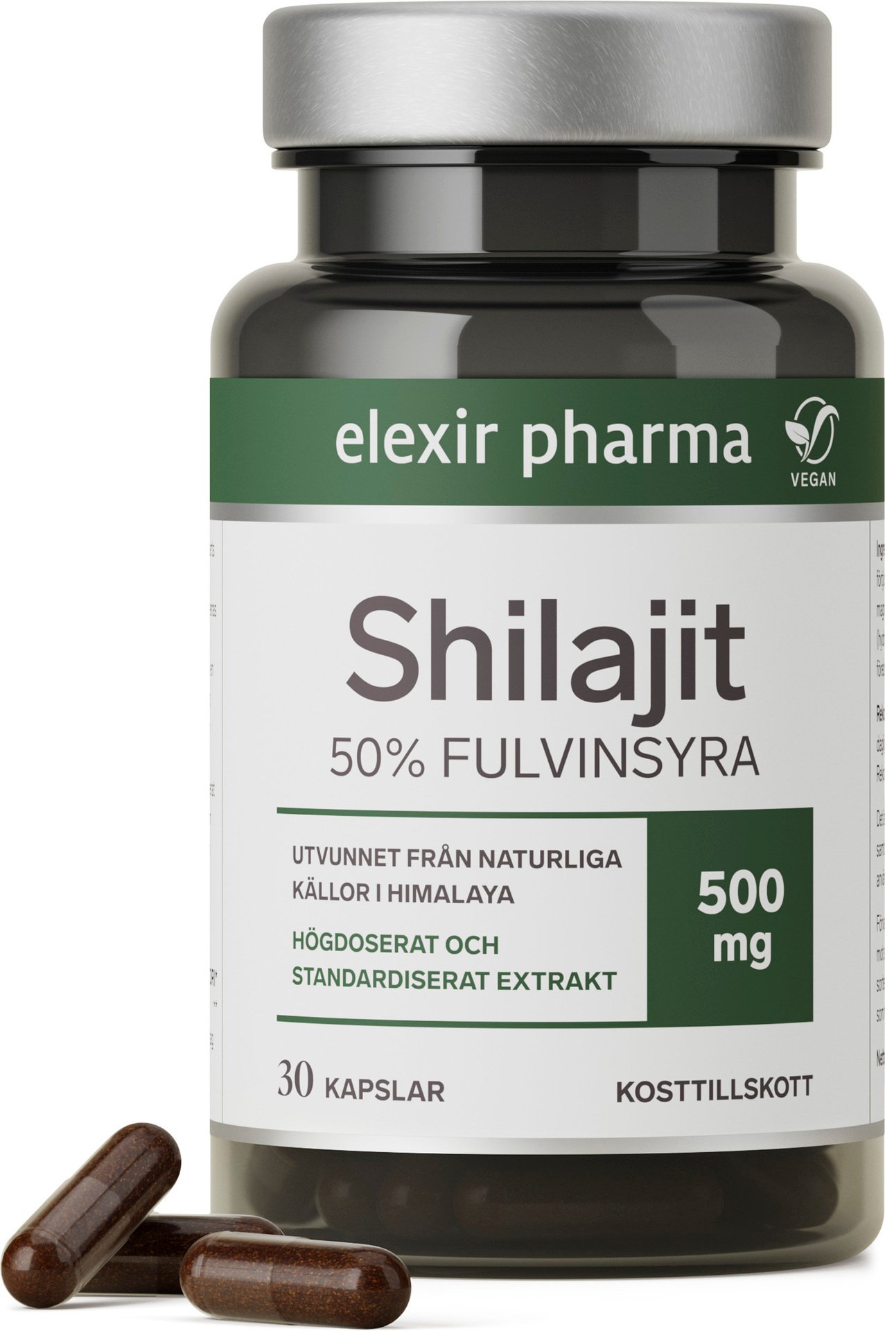 Elexir Pharma Shilajit 30 kapslar