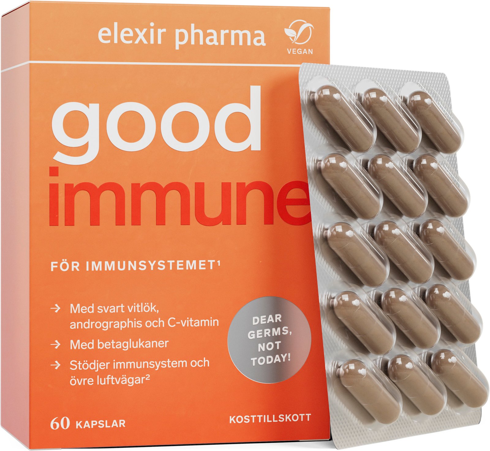Elexir Pharma Good Immune 60 kapslar