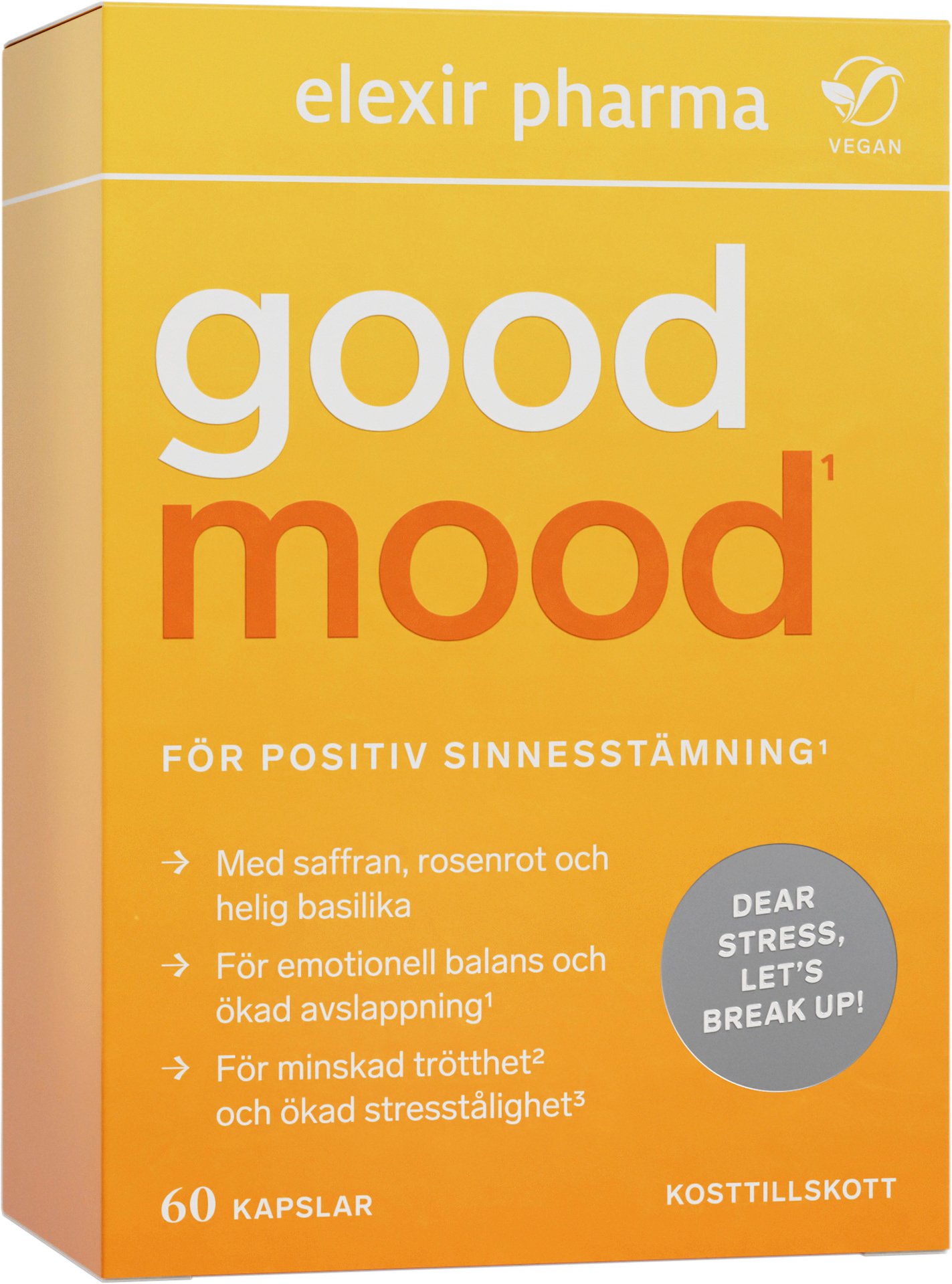 Elexir Pharma Good Mood 60 kapslar